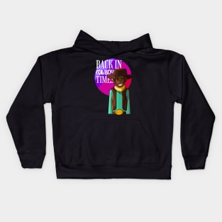 "Back In Cowboy Times" Cowboy Art Kids Hoodie